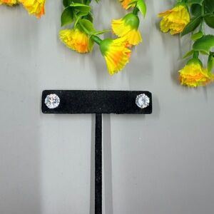 Extra Sparkly Crystal Vintage Y2K Stud Earrings